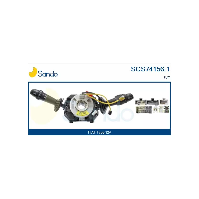 Commutateur de colonne de direction SANDO SCS74156.1
