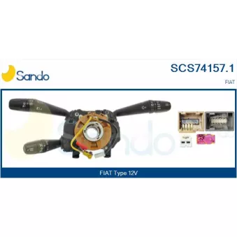 Commutateur de colonne de direction SANDO SCS74157.1