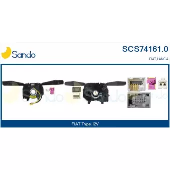Commutateur de colonne de direction SANDO SCS74161.0