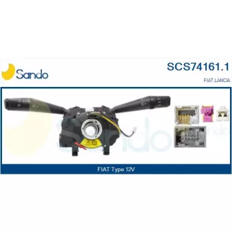 Commutateur de colonne de direction SANDO SCS74161.1