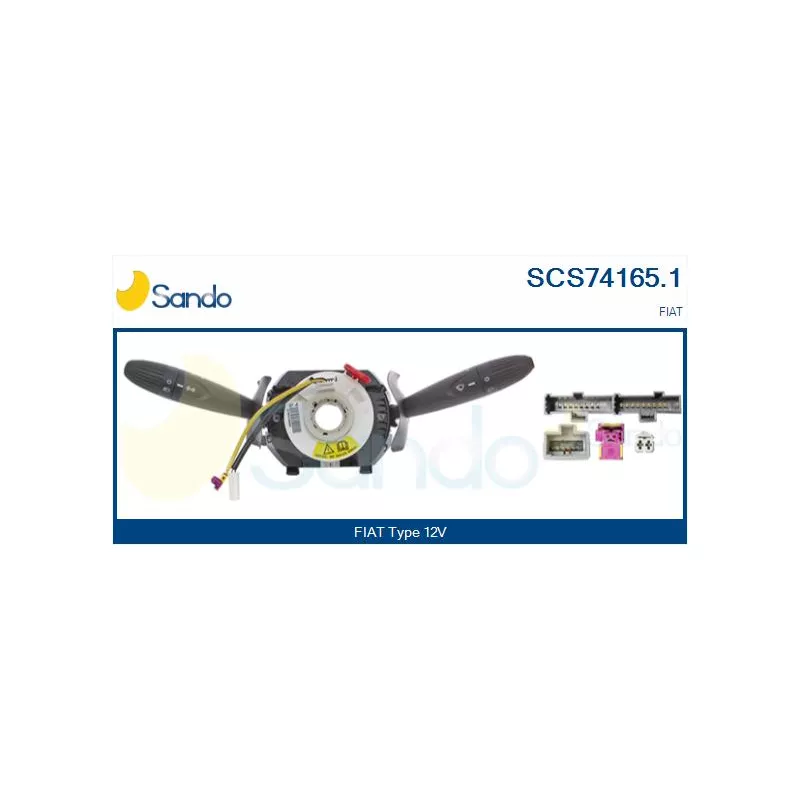 Commutateur de colonne de direction SANDO SCS74165.1