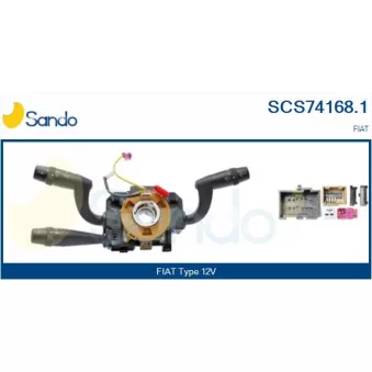 Commutateur de colonne de direction SANDO SCS74168.1