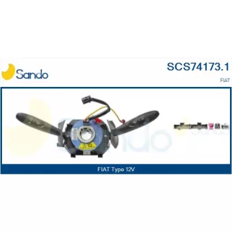Commutateur de colonne de direction SANDO SCS74173.1