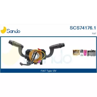 Commutateur de colonne de direction SANDO SCS74176.1
