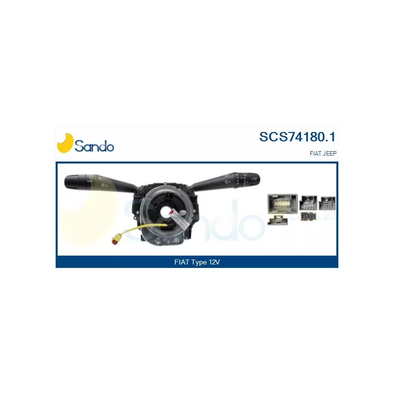 Commutateur de colonne de direction SANDO SCS74180.1