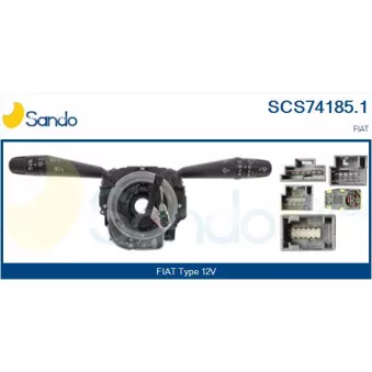 Commutateur de colonne de direction SANDO SCS74185.1