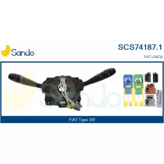 Commutateur de colonne de direction SANDO SCS74187.1