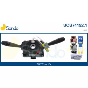 Commutateur de colonne de direction SANDO SCS74192.1