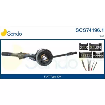 Commutateur de colonne de direction SANDO SCS74196.1