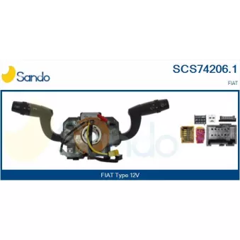 Commutateur de colonne de direction SANDO SCS74206.1