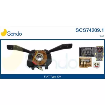 Commutateur de colonne de direction SANDO SCS74209.1