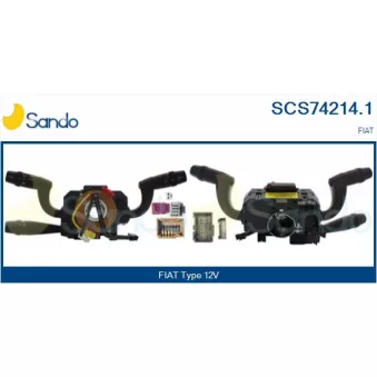 Commutateur de colonne de direction SANDO SCS74214.1