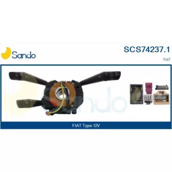 Commutateur de colonne de direction SANDO SCS74237.1