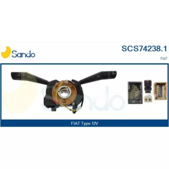 Commutateur de colonne de direction SANDO SCS74238.1