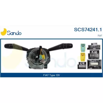 Commutateur de colonne de direction SANDO SCS74241.1