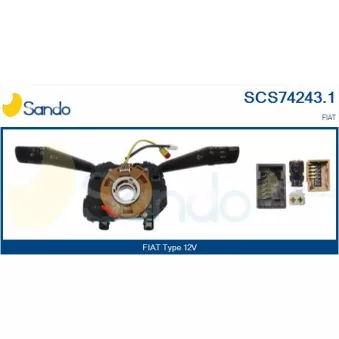 Commutateur de colonne de direction SANDO SCS74243.1
