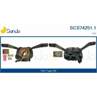 Commutateur de colonne de direction SANDO SCS74251.1