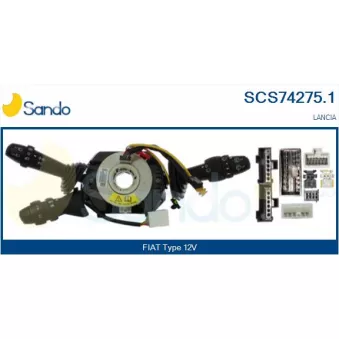 Commutateur de colonne de direction SANDO SCS74275.1