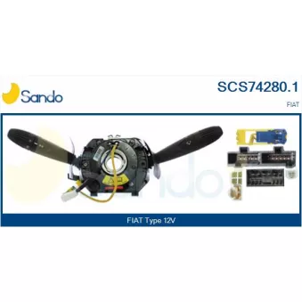Commutateur de colonne de direction SANDO SCS74280.1