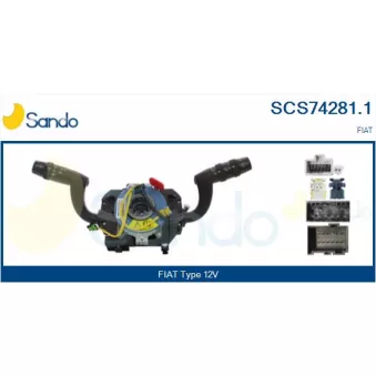 Commutateur de colonne de direction SANDO SCS74281.1