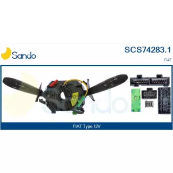 Commutateur de colonne de direction SANDO SCS74283.1