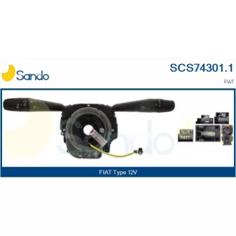 Commutateur de colonne de direction SANDO SCS74301.1