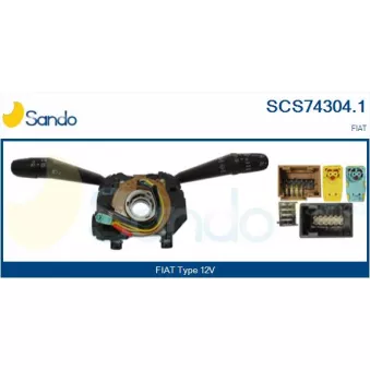 Commutateur de colonne de direction SANDO SCS74304.1