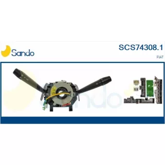 Commutateur de colonne de direction SANDO SCS74308.1