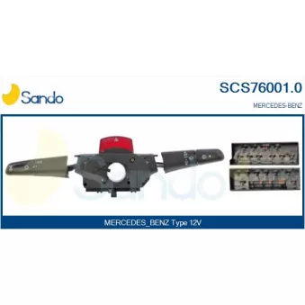 Commutateur de colonne de direction SANDO SCS76001.0