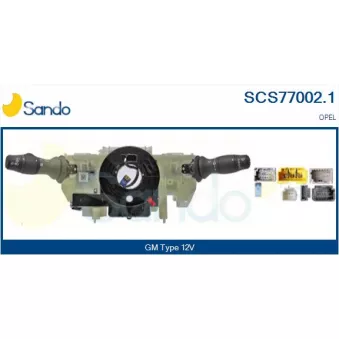 Commutateur de colonne de direction SANDO SCS77002.1