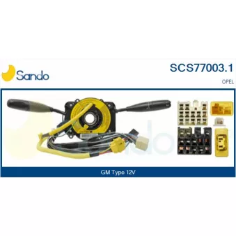 Commutateur de colonne de direction SANDO SCS77003.1