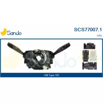 Commutateur de colonne de direction SANDO SCS77007.1