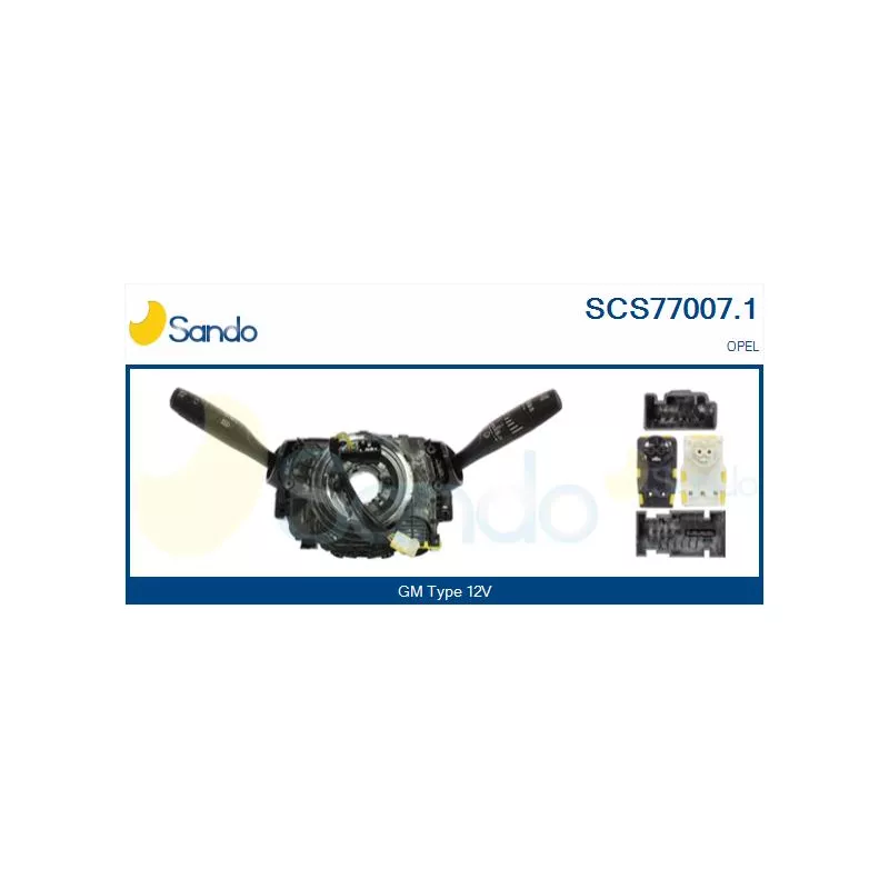 Commutateur de colonne de direction SANDO SCS77007.1