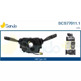 Commutateur de colonne de direction SANDO SCS77011.1
