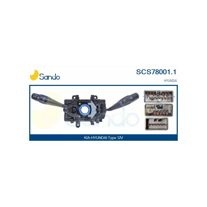 Commutateur de colonne de direction SANDO SCS78001.1