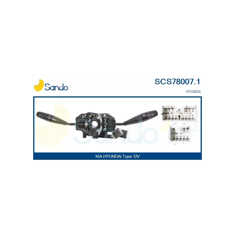 Commutateur de colonne de direction SANDO SCS78007.1