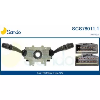 Commutateur de colonne de direction SANDO SCS78011.1
