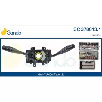 Commutateur de colonne de direction SANDO