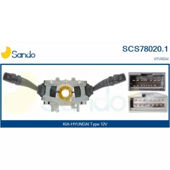 Commutateur de colonne de direction SANDO SCS78020.1