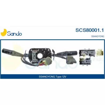 Commutateur de colonne de direction SANDO