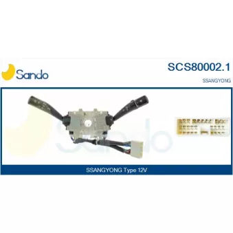 Commutateur de colonne de direction SANDO SCS80002.1