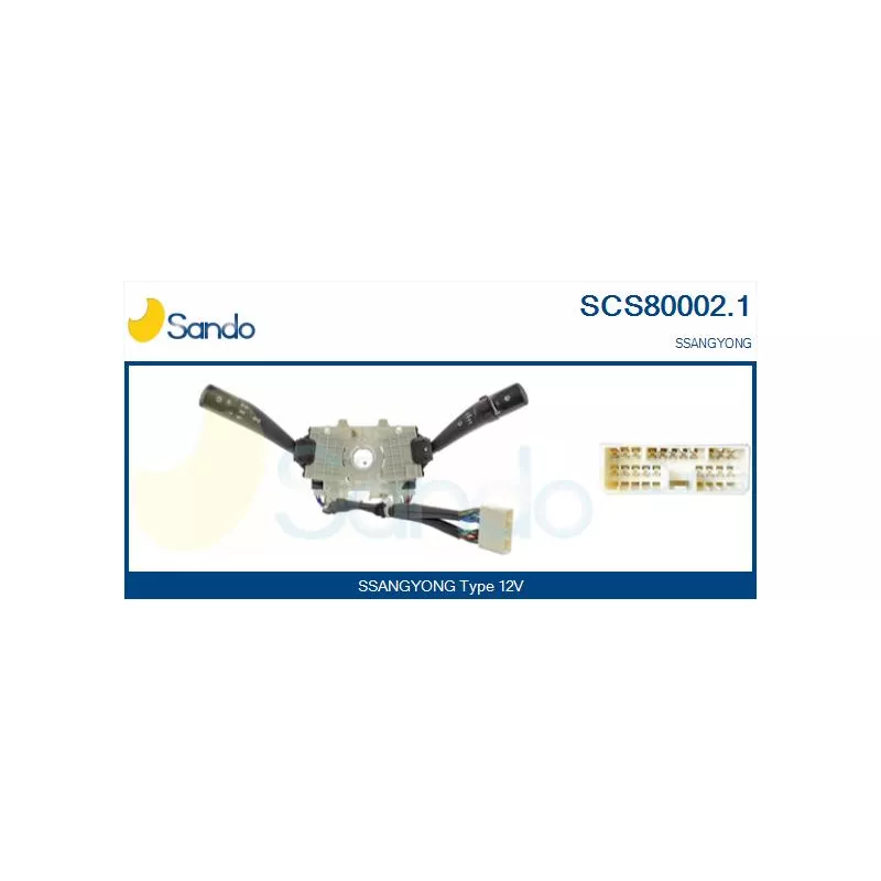 Commutateur de colonne de direction SANDO SCS80002.1