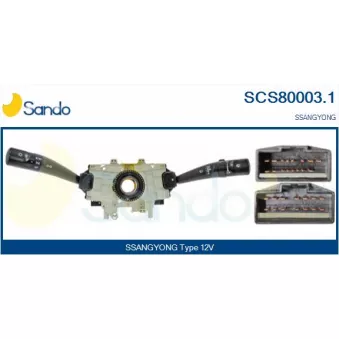 Commutateur de colonne de direction SANDO