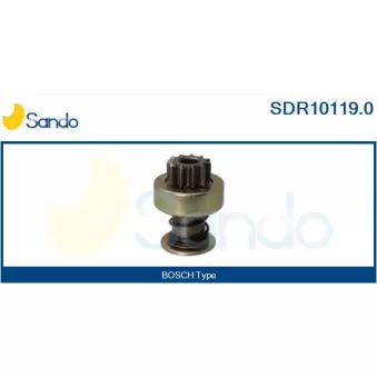 Pignon, démarreur SANDO SDR10119.0