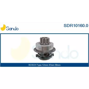 Pignon, démarreur SANDO SDR10160.0