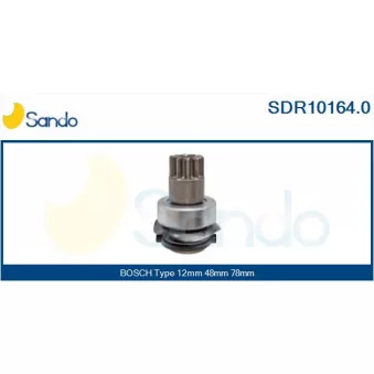 Pignon, démarreur SANDO SDR10164.0