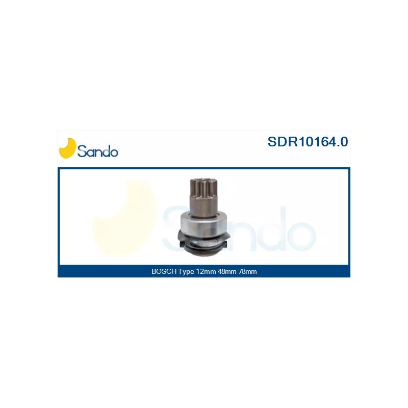 Pignon, démarreur SANDO SDR10164.0