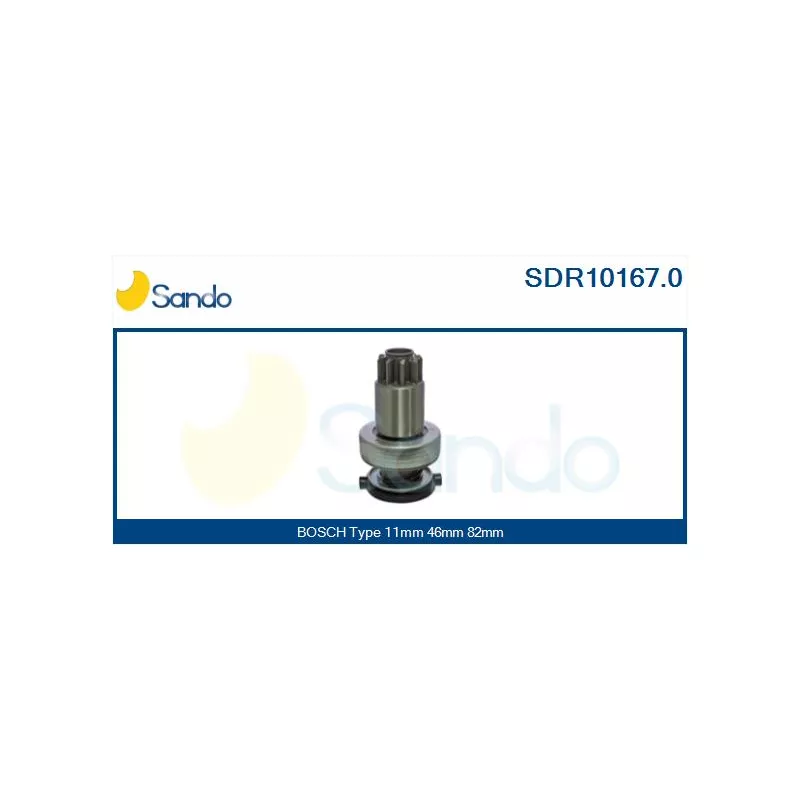 Pignon, démarreur SANDO SDR10167.0