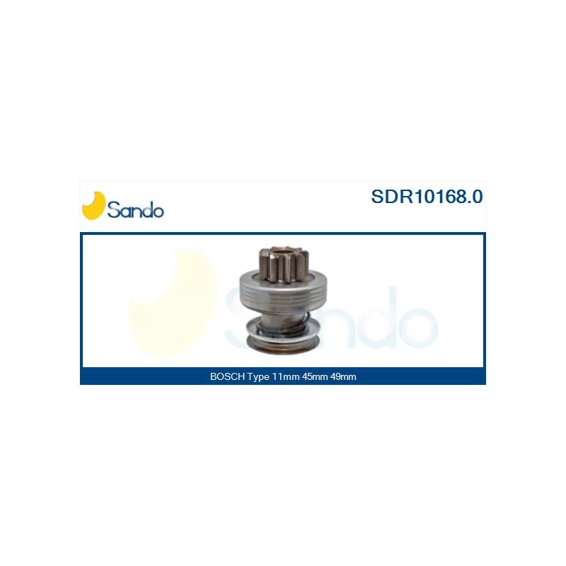 Pignon, démarreur SANDO SDR10168.0