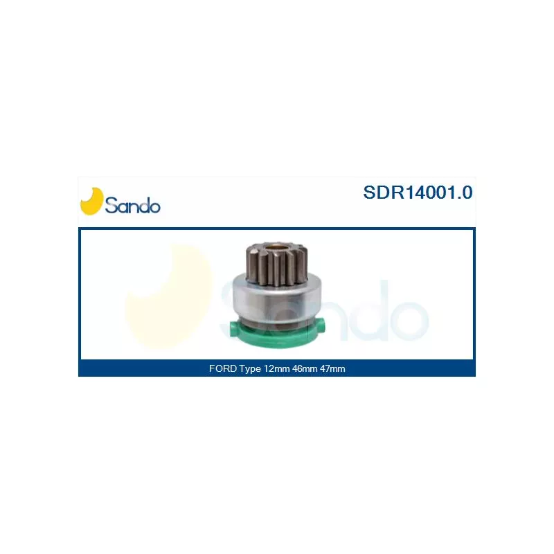Pignon, démarreur SANDO SDR14001.0